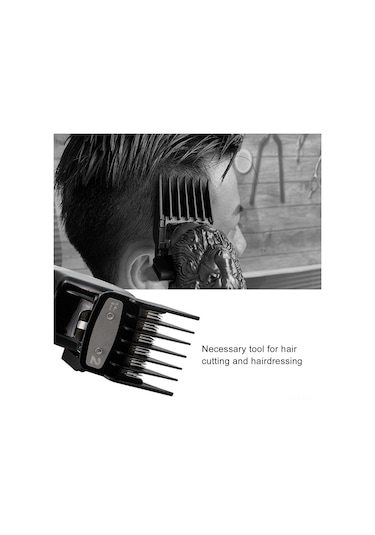 Vkemall Wahl Uyumlu 10 Parça Saç Kesme Tarak Seti - Farklı Boyutlar Ve Saklama Kutusu İle Pratik Saç Şekillendirme