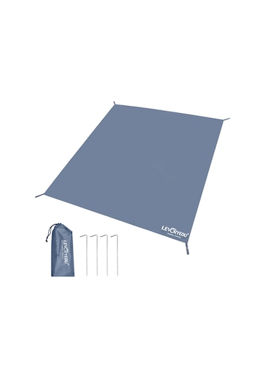 Tenfowee Dörtgen M Boy 2-3 Kişilik 210d Oxford Kumaş Çadır Altı, Su Geçirmez/ıslaklığa Dayanıklı, Taşaklı Ve Hafif Piknik Matı Çok Renkli