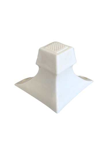 Lükens Beyaz 8cm Plastik Ayak Mobilya Masa Ve Dolap Ayağı 8cm Beyaz 4 Adet Beyaz