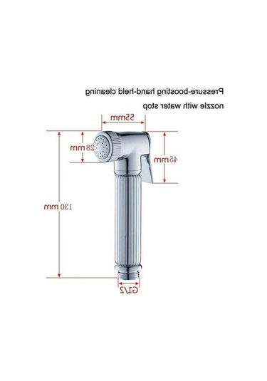 Tongxida Bosphorus Yıkama Ünitesi, Sones Nozulu, Krom Makineleri Kadın İçin Çok Renkli, İşlevli Durdurmalı Stili Çok Renkli