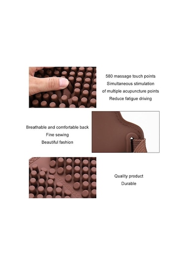 Tongxida Yazlık Araba Koltuğu Minderi, Siyah, Serinletici Ped