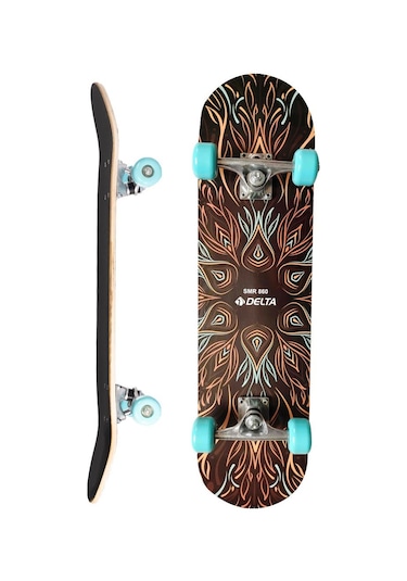 Delta Silikon Teker Üstü Zımparalı Kaykay - Smr 860 Çok Renkli