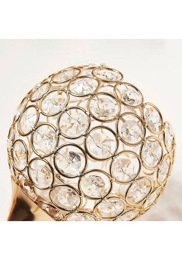 Ximistore9 Metal Kiremitli Kristal Duvar Lambası - E27 Kaynaklı, 3 Renkli, Flaşsız, 110v-130v, Cephe Açma Anahtarı İle Yatak Odası/mutfak/ Salon Işığı Altın