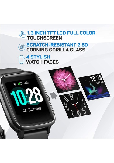 Singree Akıllı Saat Id205l Ip68 Su Geçirmez