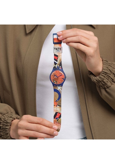 Swatch So29z136 Unisex Kol Saati