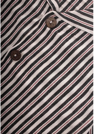 Gofre Gömlek Kapri Takım 2-10 Yaş Siyah Siyah