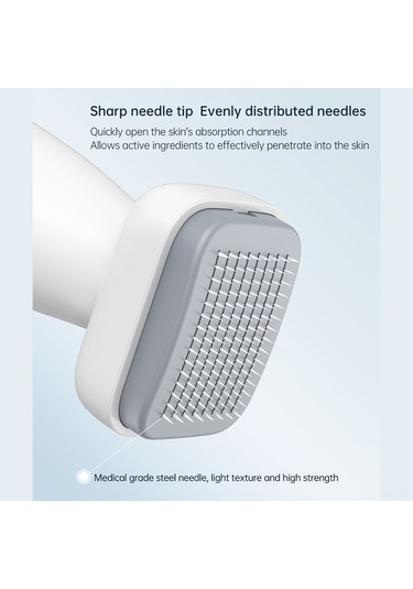 Hangfox Yüzey, Vücut Ve Saç İçin 0-2.0mm Ayarlanabilir İğne Uçlu Damga, 120 İğne, Kendi Kendine Kullanım Kolaylık, Kesin Tedavi Aleti