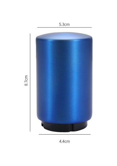 Mavi Otomatik Bira Şişe Açacağı Mıknatıs Bira Açacağı Paslanmaz Çelik Aşağı Açacağı Şarap Bira Soda Kapağı Açacağı Mutfak Aksesuarları Mavi