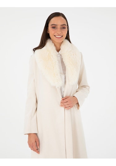 Pierre Cardin Kadın Ekru Kaban 50290350-vr019 Ekru
