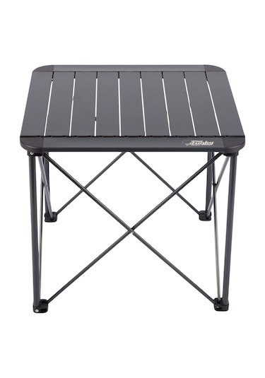 Titanium Katlanabilir Alüminyum Kamp Ve Piknik Masası - Küçük Siyah