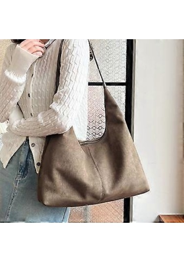 Günlük Kullanım İçin Geniş Bölmelere Sahip, Göz Alıcı Omuz Çantası, Bol Çanta, Rahat Koltuk Altı Çantası, El Çantası, Siyah Siyah Diğer