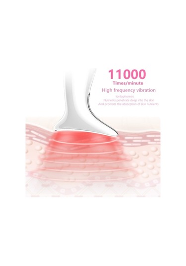 Dm Cbtxglobal Boyun Çene Redüktörü, Soğuk Terapi İle Yüz Ve Boyun Masaj Aleti Titreşimli