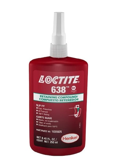 Loctite 638 Maksimum Mukavemetli Kaymalı  Geçme