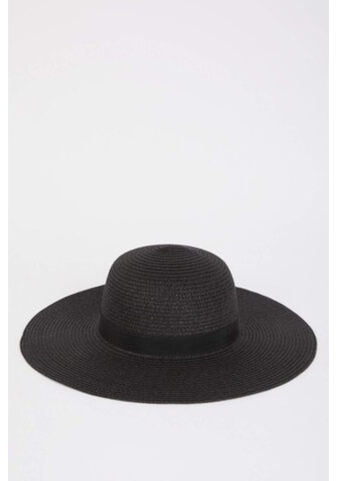 DeFacto Kadın Hasır Şapka M8818AZ25SMBK23 Siyah