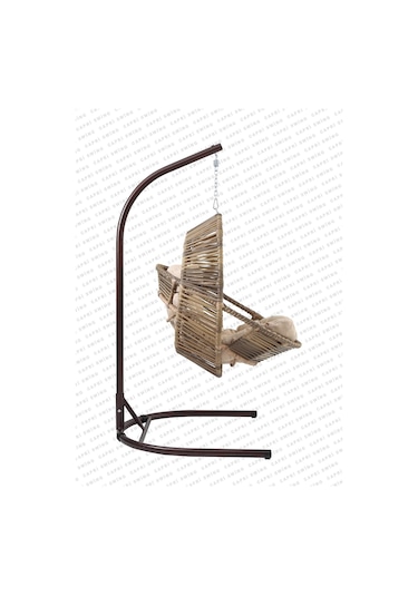Capri Swing Nobel Tekli Rattan Bahçe Balkon Salıncağı 001