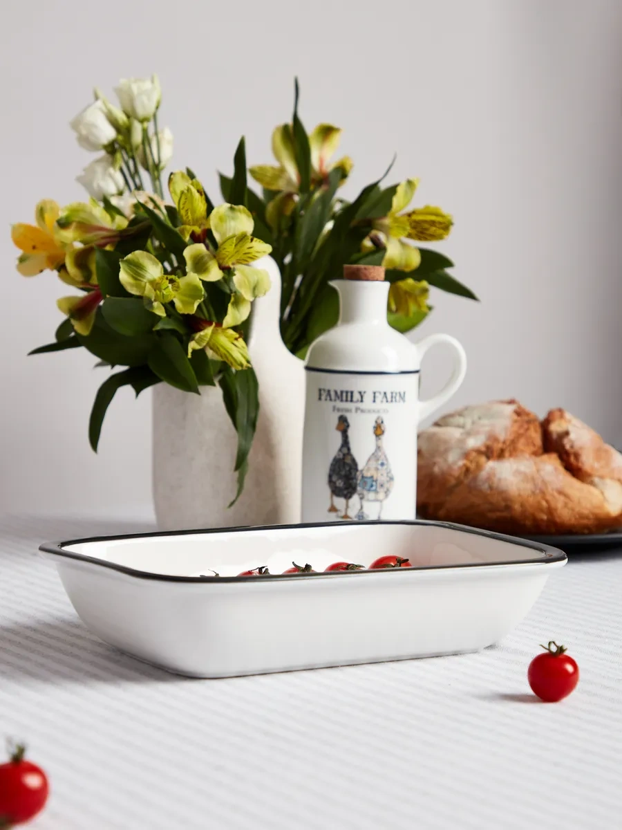 Lefard "family Farm" Forması 800 Ml, Fırında Pişirme İç 145524596 Beyaz