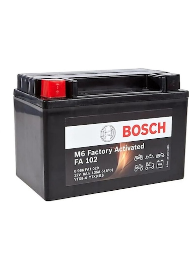 Bosch 12v 8 Ah Ytx9-bs Fa102 M6010 Agm Akü