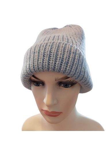 NVSisters Mavi Örgü Kışlık Unisex Bere Mavi