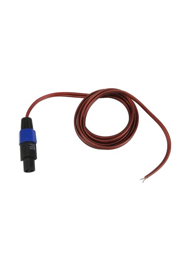 Speakon Hoparlör Kablosu Çıplak Tel Açık Uçlu Kablo, Speakon'dan Hoparlöre