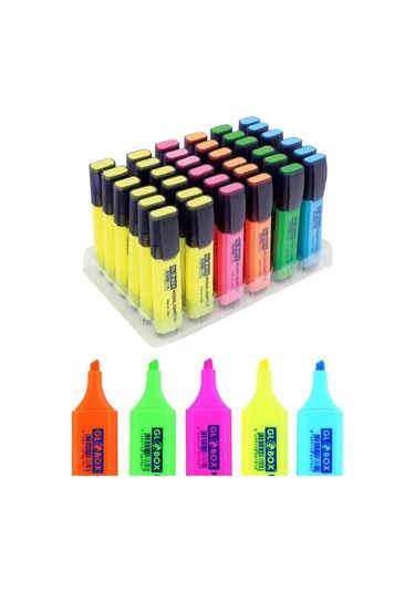 Globox Turuncu Fosforlu  Kalem Turuncu