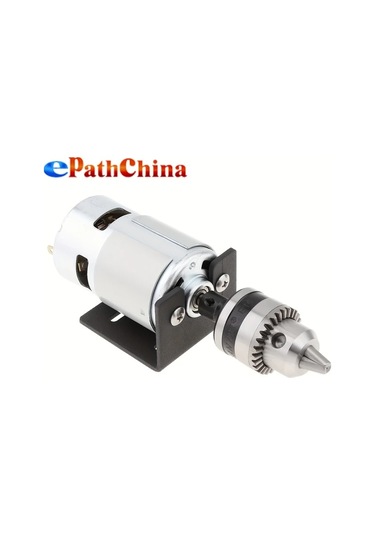 Xuweiwei 605g Epathchina 775 Dc Motor 12 24v Mini El Matkabı B10 Matkap Tutucu Montaj Braketi Kablosuz Sert Kablolu Güç Kaynağı Dıy Kesme Parlatma