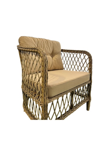 Tu Tienda Tire 2 1 1 Masa Tekli Salıncak Bahçe Balkon Mobilyası,bambu-saman Kahverengi Tu Tienda Tire 2 1 1 Masa Tekli Salıncak Bahçe Balkon Mobilyası,bambu-saman Kahverengi