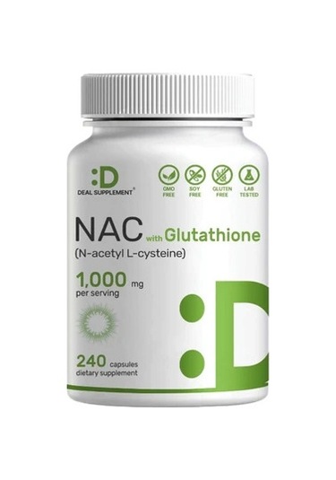 Deal Supplement Na C Supplement N-acetyl Cysteine Reduced 240 Kapsül