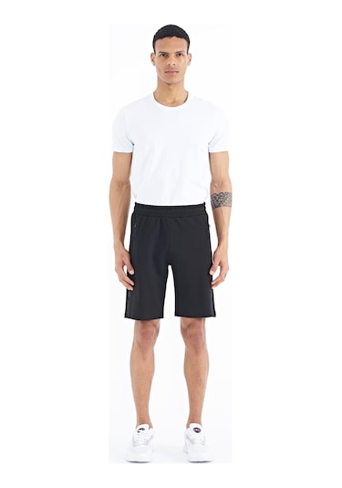 Tommy Life Alfred Siyah Standart Kalıp Erkek Şort - 81244 Siyah
