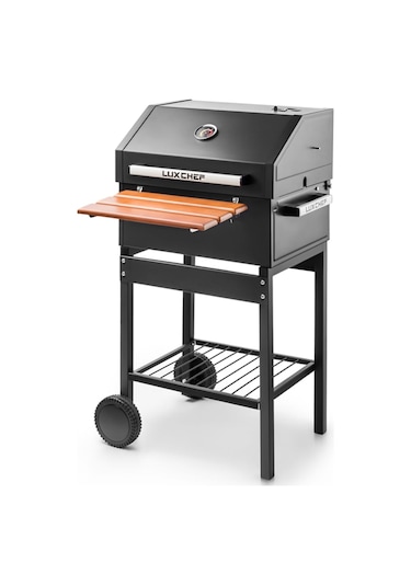 Luxchef LC50 Barbekü Mangal + Kılıf + Önlük + BBQ Eldiveni