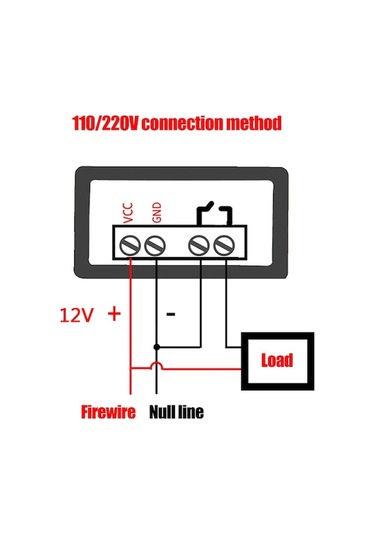 Pazly Türkçe Dijital Termostat Modülü - Isıtma Soğutma Kontrol Cihazı -55 C +120 C
