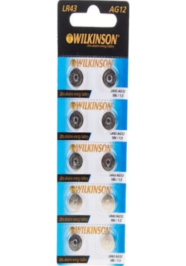 Wılkınson Ag12 Alkaline 10 Lu Lr43