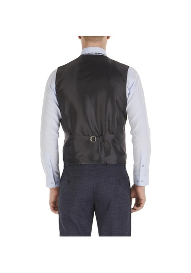 Y 102 Slim Fit Klasik Lacivert Yelek Lacivert