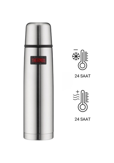 Thermos Fbb Light&compact Staınless Steel 185323 Steel Sbk 1l - 5010576873538 - Sıcak:24 Saat Soğuk:24 Saat K M Çelik
