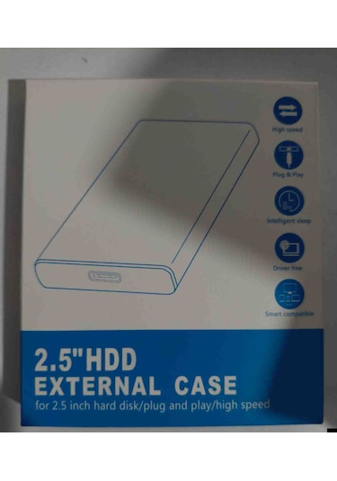 Case External 500 Gb 2.5 İnç Hdd 3.0 Usb Taşınabilir Disk Kutusu 500gb
