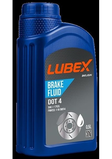Lubex Brake Fluıd Dot 4 0,5 Lt