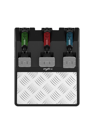 A3 Hall-effect Manyetik Pedal Seti 3 Pedallı, Ayarlanabilir Kuvvet Ve Ergonomi Yüksek Hassasiyetli Sim Racing Pedalı