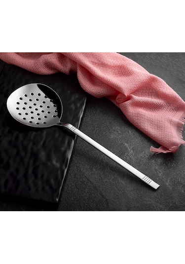 Avcı Duru 18/10 Paslanmaz Çelik Servis Kevgir