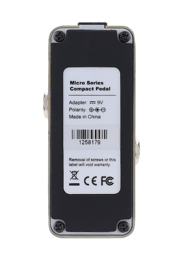 Mooer Elektro Gitar True Bypass İçin Mooer Sarı Comp Mikro Sarı