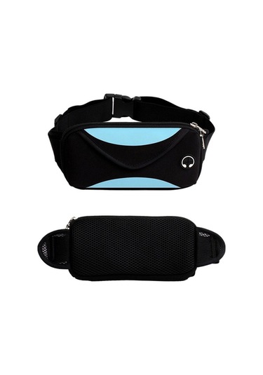 Willowhaven Su Geçirmez Neopren Bel Çantası - Hafif, Şık Spor Seyahat Çantası Koyu Mavi Koyu Mavi