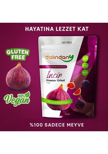 Freeze Dried İncir Dilimleri 10'lu Paket 20 G 20 G