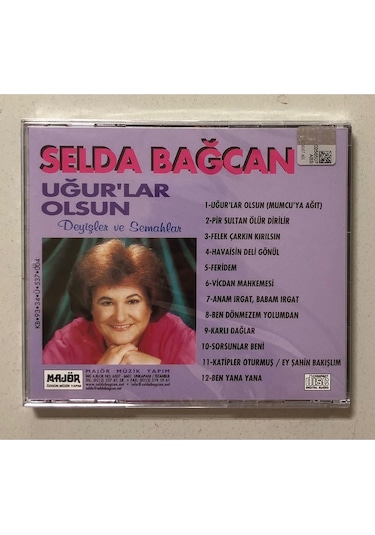 Selda Bağcan Uğur'lar Olsun Cd Jelatininde Sıfır Cd