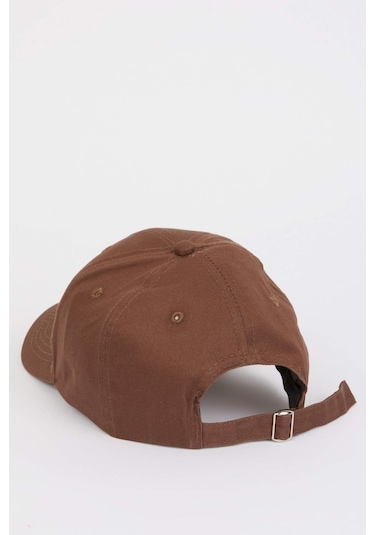 DeFacto Erkek Nakışlı Pamuklu Cap Şapka D7820AX25SMBN285