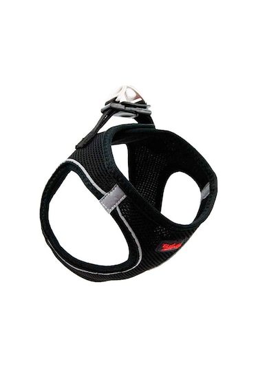 Tailpetz Air Mesh Köpek Göğüs Tasması Siyah XS