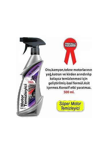 Automix 12561 Motor Temizleyici 500 Ml