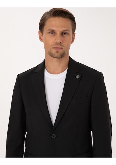 Pierre Cardin Erkek Siyah Takım Elbise 50311528-vr046 Siyah