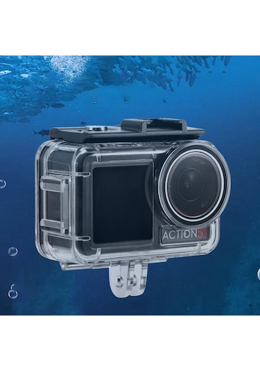 Djı Osmo Action 5 Pro / 3/4 Startrc 40m Sualtı Su Geçirmez Muhafaza Dalış Çantası İçin Siyah