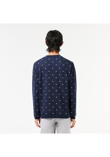 Lacoste Erkek Sweatshırt Sh2180-00-525 Lacivert