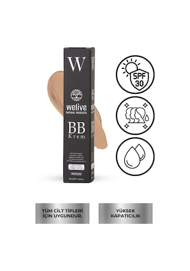 Bb Krem Medium - 30 Ml Ten Rengi