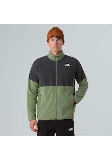 The North Face M Glacier Heavyweight Full Zip Erkek Polar-30521 Yeşil