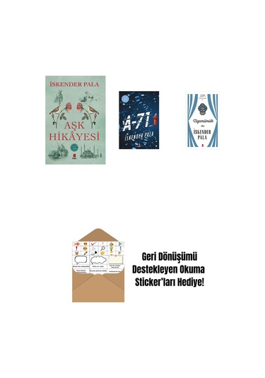 Aşk Hikâyesi + A-71 + Nizamülmülk Ciltli + Okuma Sticker'ları